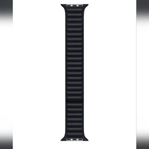 Apple Watch Band Leather Link (45Mm) Midnight S/M -ML813ZM/A